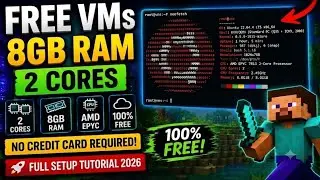 Free Vps Cloud Shell VM Tutorial | FREE VMs (2026)