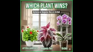 &ldquo;The Ultimate Indoor Plant Showdown: Aptenia vs Begonia Rex vs Orchid!&rdquo;