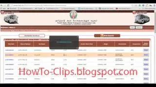 How to book TNSTC Government Bus Ticket Online
