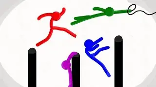 obstacle course race animation