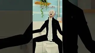 Годжо против Миты: Холлоу Браун #miside #jjk #jujutsukaisen #satorugojo #gojo #vrchat