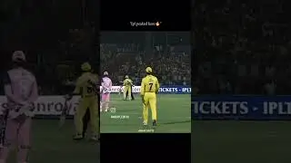 IPL PEAKED HERE 🔥 #msdhoni #trending #cricket #ipl #status #viratkohli #indiancricket #jaspritbumrah