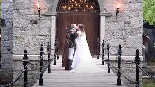 Wedding Videographer + Heather & Matthew + Castle McCulloch + Jamestown, NC