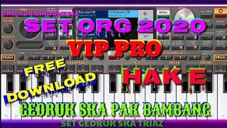ORG 2020 - SET SKA GEDRUK NEW PAK BAMBANG