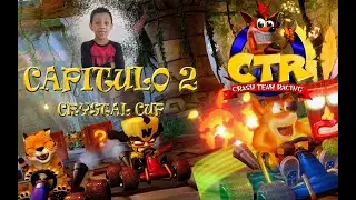 CTR CRASH TEAM RACING PS1 CAPITULO 2 * CRYSTAL CUP juguemos con gabriel