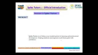 Spike Tutors | STEM Tutoring, Math & Physics Exam Prep, Engineering & Training Services