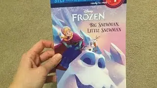 Disney Frozen Book Anna Elsa Olaf Hans Let It Go BIg Snowman Little Snowman Bedtime Readers