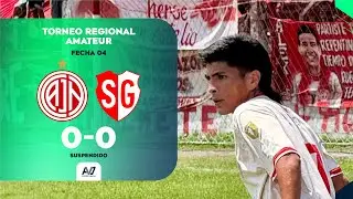 RESUMEN: Jorge Newbery 0-0 Sportivo Guzmán | Fecha 4 - Torneo Regional Amateur 2025/26 | SUSPENDIDO