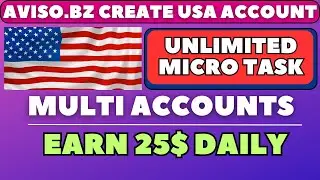 Aviso.bz Create USA Account | Unlimited Micro Task | Earn Money From Aviso.bz Website | sproutgigs