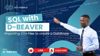SQL with DBeaver: Importing CSV Files to Create Databases