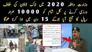 Saudi Ministry Of interior//violation Curfew 2020 Pay Fine// 10 Thousand Fine/ Agar nahi adaa keya ?