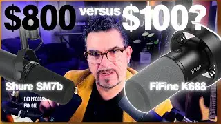 Can a Budget USB/XLR Mic Beat the Shure SM7B? &mdash; Fifine K688 Review
