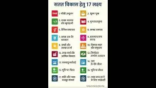 ## SDG Goal सतत विकास लक्ष्य India First Time SDG Goal Report 99th Rank Ranking india SDG Vikas goal