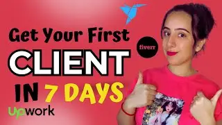 How to get your 1st Client in 2024 |Freelancing Tips for Beginners | Upwork Freelancer Meenakshi Seo