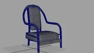Iron Rod Sofa 3D modelling Tutorial