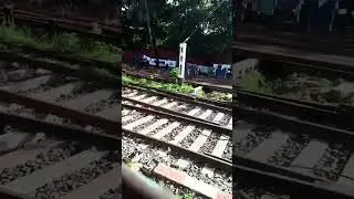 Indian Railways। High speed Indian rail।Live Rail Accident#shorts #barsapal #railway