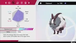 Pok&eacute;mon moveset: Dubwool