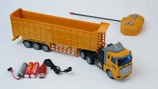 Unboxing RC City Truck l Strong Motor, LED Lights & Removable Back I Satisfying Review