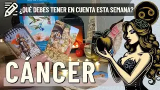 CANCER✍️NUEVO COMIENZO PROMETEDOR, AMOR QUE MADURA, LLEGA EL DINERO O EL TRABAJO