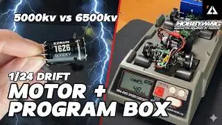 Сравнение многофункционального программатора и двигателя Hobbywing