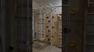 Ultimate Jungle Gym 2 - Customizable Indoor Jungle Gym with Monkey Bar