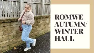 ROMWE AUTMUN/WINTER TRY ON HAUL!