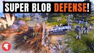ОБОРОНА ОТ СУПЕР-ПУЗЫРЕЙ! &mdash; Company of Heroes 3 &mdash; Игровой процесс Вермахта &mdash; Многопользовательский режим 4 на 4 &mdash; Без комментариев