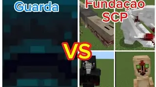 Minecraft [Android] Guarda vs mobs da funda&ccedil;&atilde;o SCP no jogo 