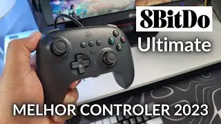 O MELHOR CONTROLE para PC  [8BITDO ULTIMATE ] CONTROLE com  FIO