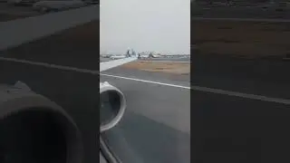 Alaska A321neo Departing Newark (EWR) #aviation #iflyalaska #a321neo #takeoff