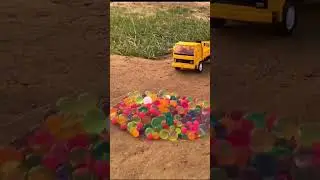 Jcb Loading Colour Stone In Dump truck | Eicher Truck | #shorts | SE Toy