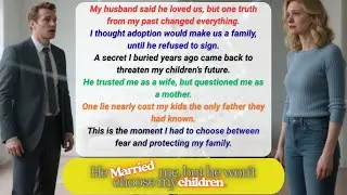 My Husband Refused to Adopt My Kids After Learning the Truth About My Past