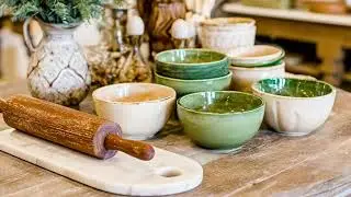 Parisian Autumn Kitchen Ideas for Cozy Homes: Moss Green & Brown Accents and Simple Decor