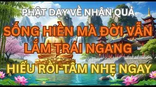 10 NGUYÊN LÝ NHÂN QUẢ CHO NGƯỜI SỐNG HIỀN MÀ ĐỜI VẪN LẮM TRÁI NGANG – HIỂU RỒI TÂM TỰ HẾT OÁN 🙏🪷✨
