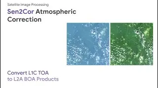 Easily perform Sen2Cor atmospheric correction for Sentinel-2 images