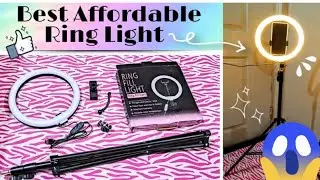 PKST Ring Light Unboxing+Setup+Reviews | Best Affordable Ring Light With Tripod |Sana Crafter corner