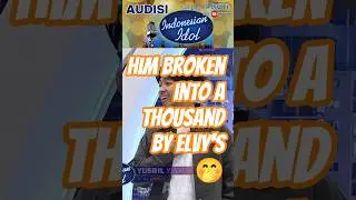 Audisi Indonesian Idol Yusril Yudane, Him Broken into a Thousand Pieces by Elvy'S 🤭 #indonesianidol