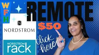 $50 EXTRA! WORK FROM HOME JOB NORDSTROM get paid to WORK at HOME!