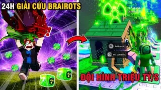 ESCAPE TSUNAMI FOR BRAINROTS| 24H MAX LUCKY GIẢI CỨU BRAIROTS DIVINE SỞ HỮU ĐỘI HÌNH TRIỆU TỶ/S.