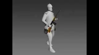 Fractured State   Industrial Rifleman Early Animation