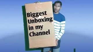 Biggest Unboxing of My Channel | What is inside 🤔 | Technical sai in Telugu