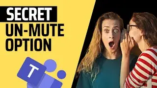 Secret unmute in Microsoft Teams 🤫 #shorts