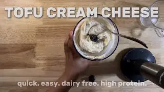 I Made Vegan Cream Cheese Using Only 5 Ingredients