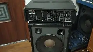 Wzmacniacz Eltron 100u + kolumna DIY 300w