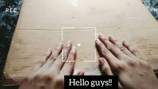 Unboxing Grey wall clock⏲️ with pendulum #Wall Clock ||Unboxing mystery surprises||✨