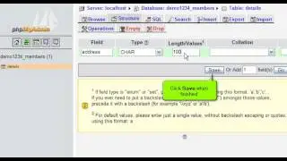 Inserting fields into database tables with phpMyAdmin (Flipper Host)