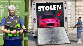 I Became a PULIS and Raided a Criminal Hideout... Then Found FAST & FURIOUS Cars in GTA 5! 🚓💨