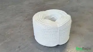 10mm White Staple Spun Rope (220m Coil)