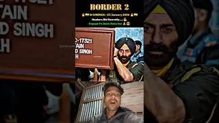 Border 2 Trailer Sunny Deol 🇮🇳😱 #Border2 #SunnyDeol #Border2Trailer #Border2TrailerSunnyDeol #Shorts
