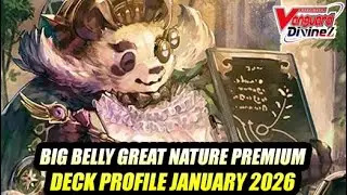 Big Belly Great Nature -  Cardfight Vanguard Deck Profile Premium January 2026